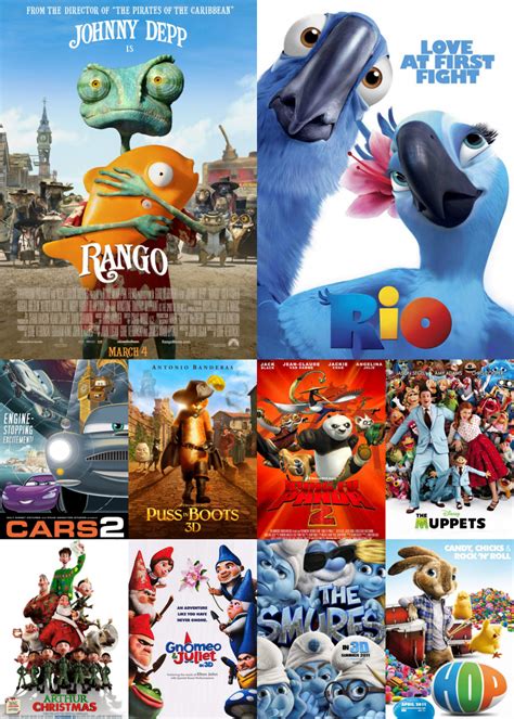 animated movies from 2011|best cartoon movies 2011.